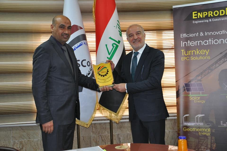 Participation Contract with Hydraulic Industries State Company, Ministry of Industry and Minerals, Iraq